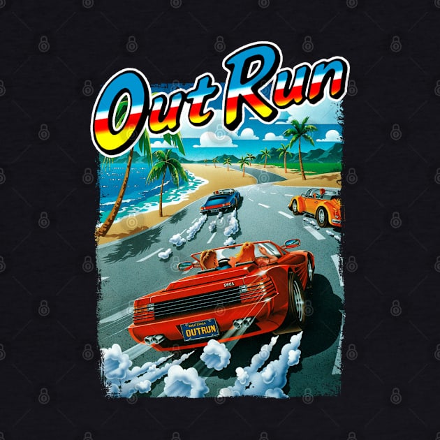 Mod.5 Arcade Out Run OutRun Video Game by parashop